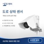 도로 상태 감지기 비접촉식 침입형 실시간 원격 감지 물 축적, 눈 축적, 얼음 축적, 교통 온도 및 습도 감지