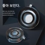 백인메이 어항 산소 부스팅 가스 디스크 산소 펌프 가스 디스크 무소음 산소 디스크 버블 ​​스톤 양식 전용 홈 - 이미지 3
