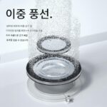 백인메이 어항 산소 부스팅 가스 디스크 산소 펌프 가스 디스크 무소음 산소 디스크 버블 ​​스톤 양식 전용 홈 - 이미지 4
