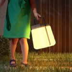 조경 정원 조명 테라스 정원 잔디 조명 발코니 레이아웃 분위기 조명 야외 방수 휴대용 충전식 랜턴 - 이미지 3