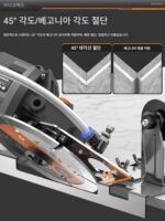 타일 ​​챔퍼 각도 분쇄기 개조형 챔퍼 기계 브라켓 휴대용 45도 챔퍼 아티팩트 특수 절단 도구 - 이미지 5