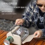 2025년형 신제품 다기능 야외난방 스토브 카드 미니 겨울 실내 가정 무연 텐트 캠핑카 - 이미지 4