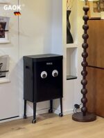 GAOK 가정용 주방 푸시 쓰레기통 고급형 이동 풀리 지능형 센서 굽힘 없음 2025 신제품