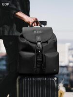 BVP 탄도 나일론 백팩 남성용 2025년 신제품 방수 대용량 드로스트링 낙하산 부대 가방 여행용 백팩 - 이미지 2