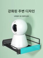 스피커 랙 TV 셋톱 박스 브라켓 벽걸이 카메라 브라켓 프로젝터 수납 랙 침실 거실 - 이미지 3