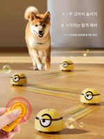 일본 수입 강아지 장난감 전기 강아지 놀림 유물 자기 우스꽝 지루한 음성 퍼즐 물림 방지 체력 소모 애완 동물 - 이미지 3