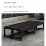 신발 갈아입는 벤치 롱 벤치 체육관 소프트백 벤치 욕실 탈의실 소파 벤치 신발 옷가게 벤치 레스트 의자 - 이미지 2