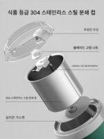 레시 신제품 분쇄기 소형 가정용 전기 분쇄기 곡물 한약 분쇄기 분말 기계 - 이미지 5