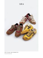 선셋 포레스트 캐주얼 독일 트레이닝화 여성 2025 봄 신상 컬러 스니커즈 가벼운 스포츠화 핫 포레스트 검프화 - 이미지 4