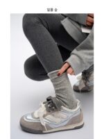 선셋 포레스트 이너 하이닝 정품 가죽 덱슨 슈즈 여성용 2025년 봄 신상 더블 슈레이스 스니커즈 포레스트 검프 레저 스포츠 - 이미지 3