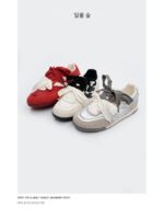 선셋 포레스트 이너 하이닝 정품 가죽 덱슨 슈즈 여성용 2025년 봄 신상 더블 슈레이스 스니커즈 포레스트 검프 레저 스포츠 - 이미지 4