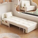 새로운 접이식 싱글 침대 다기능 소파 침대 접이식 이중 용도 성인 점심 휴식 손님 임시 소형 침대 홈