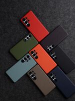 Melkco는 삼성 S25Ultra 모바일 폰 케이스 정품 가죽 풀 커버 S25+ 자석 보호 커버 S25 비즈니스 트렌드 케이스 Plus 가죽 남성 및 여성 심플 보호 커버 Magsafe 패션 케이스에 적합합니다. - 이미지 2