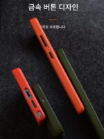 Melkco는 삼성 S25Ultra 모바일 폰 케이스 정품 가죽 풀 커버 S25+ 자석 보호 커버 S25 비즈니스 트렌드 케이스 Plus 가죽 남성 및 여성 심플 보호 커버 Magsafe 패션 케이스에 적합합니다. - 이미지 3