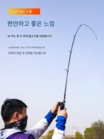 일본산 속방형 수축형 루야 휴대용 미니 바다낚싯대 캐스팅낚싯대 초경량 초경량 슬라이딩 플로트낚싯대 짧은 구간 도로 슬라이딩낚싯대 세트 - 이미지 4