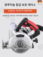 목공 쿤룬 톱 무진 절단기 다기능 고출력 휴대용 톱 가정용 휴대용 플립 무진 전기 톱 - 이미지 3