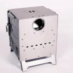 검은색 견고한 벽난로 미니 야외 캠핑용 데스크탑 뷰잉 스토브 미니 가정용 나무 스토브 휴대용 소형 스토브 피크닉용 연소 불 - 이미지 4