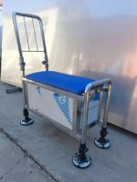 스테인리스 스틸 야외 낚시 의자 낚시 상자 다기능 낚시 상자 - 이미지 4