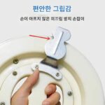 카이트 라인 룰렛 엉킴 방지 신규 그물 빨간색 카이트 라인 룰렛 낚싯대 바다 낚시 휠 핸드 크랭크 낚싯줄 휠 고급 핸드 - 이미지 3