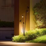 정원 조명 현대식 심플 야외 잔디 조명 정원 잔디 조경 조명 방수 스포트라이트 빌라 정원 플러그 조명 - 이미지 4