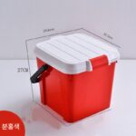 물고기통은 사람이 앉을 수 있는 낚시통 일체형 하드쉘 물고기통 낚시 의자 낚시 상자 일체형 홈 - 이미지 2