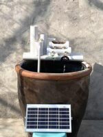 칼슘 카보네이트 탱크가 없는 태양열 어항 필터 어항 일체형 안뜰 어항 자동 정수 순환 시스템 - 이미지 4