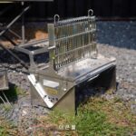 빅 파이어 플립 그릴 360° 야외 파티오 바비큐 그릴 두꺼운 스테인리스 스틸 회전식 온도 조절 - 이미지 3