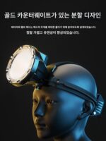 Walson 헤드램프 충전식 강력한 조명 초고휘도 유도 야외 분할 헤드 장착 조명 광산 램프 야간 낚시 초장수명 - 이미지 4