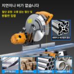 알루미늄 톱 기계 10 인치 고정밀 알루미늄 합금 목공 45도 각도 절단 특수 다기능 편리한 절단 기계 - 이미지 5