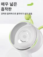 고양이 흡입 컵 장난감, 고양이 용품, 셀프 엔터테인먼트 도구, 전기 지능형 센서 애벌레 반려동물 장난감 - 이미지 4