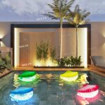 야외 다이내믹 쉘 조명, 공원 경관 명소, 다이내믹 개폐 진주 조명, 방수 정원 조명, 모의 가리비 잔디 조명 - 이미지 3