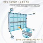 실리콘 알루미늄 합금 낚시 플랫폼 초경량 다중 접이식 휴대용 낚시 플랫폼 장비 낚시 상자 낚시 의자 플랫폼 특가 - 이미지 2