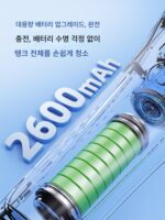 오래된 어부 물고기 탱크 전기 청소 브러시 ​​특수 물고기 탱크 브러시 사각 없음 긴 손잡이 유리 내부 벽 청소 유물을 닦아냅니다 - 이미지 3