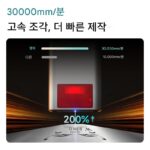 [신제품 출시] Lelike 레이저 조각기 데스크탑 소형 다기능 전자동 절단기 미니 홈 DIY 스테인리스 스틸 마킹기 - 이미지 3