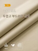 침실용 차양 및 단열 블랙아웃 셰닐 커튼, 방음 및 불투명, 후크 스타일, 2025년 신형, 두꺼운 선 셰이드. - 이미지 2