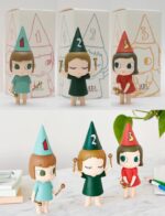 크리스마스 트리 요시토모 나라 인형 테이블 램프 거울 트렌디 플레이 피규어 드러머 인형 휴일 선물 모리코 - 이미지 2