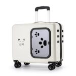 고양이 가방 여행 카트 고양이 휴대용 테이크아웃 가방 반려동물 스트레스 해소 수하물 소형견 여행 상자 - 이미지 5