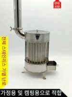 스테인리스 스틸 난방 스토브 나무 스토브 휴대용 홈 캠핑 실내 및 실외 굴뚝 소형 텐트 스토브 나무 스토브