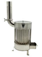 스테인리스 스틸 난방 스토브 나무 스토브 휴대용 홈 캠핑 실내 및 실외 굴뚝 소형 텐트 스토브 나무 스토브 - 이미지 5