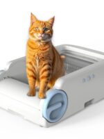 전자동 고양이 화장실, 대형 스마트 전기 고양이 변기, 개방형, 고양이 탈취 및 배설물 수거 기계 - 이미지 5