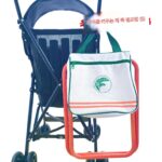 가방과 아기 여행용 스포츠 야외 접이식 의자 낚시 의자 캠핑 의자 캠핑 의자가 포함된 휴대용 접이식 의자 - 이미지 4