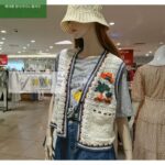 한국 카운터 다이렉트 메일 베네통 베네통 2025 신상 여름 니트 베스트 BAJPB5-531