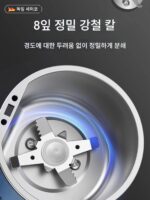 일본 전기 약품 분쇄기 미니 소형 아기 가정용 서양 약품 분쇄기 분쇄 정제 서양 약품 분말 기계 - 이미지 3