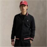 아메리칸 폴로 폴로 정품 2025년 신상품 가을 야구 재킷 남성 스포츠 캐주얼 코트 카디건