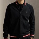 아메리칸 폴로 폴로 정품 2025년 신상품 가을 야구 재킷 남성 스포츠 캐주얼 코트 카디건 - 이미지 4