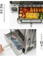 Kunpeng PRO 야외 304 실제 화재 대형 벽난로 실내 난방 피크닉 스토브 펠릿 창고 캠핑 텐트 나무 스토브 - 이미지 2