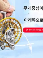 2025년형 다이스 추추 휠 M 구마이 휠 풀패키지 방폭라인 전륜 티징 낚시 메탈 사운드 릴 - 이미지 2