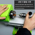 소형 불교구슬 선반 연마, 연마, 절단, 구슬 돌리기, 둥근 구슬, 불교구슬 기계, 미니 DIY 목공 소형 공작 기계 - 이미지 2