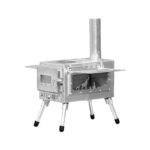 나무 난로 캠핑 피크닉 난방 스토브 야외 피크닉 휴대용 나무 난로 겨울 텐트 난방 스토브 - 이미지 5