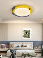 멤피스 어린이 방 침실 램프 현대식 심플 컬러 도파민 천장 램프 풀 스펙트럼 눈 보호 룸 램프 - 이미지 2